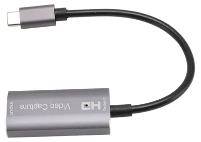Image de Carte de capture vidéo Type C vers interface multimédia HD Carte de capture vidéo professionnelle 4K 1080p Compatible avec VLC, OBS et Amcap