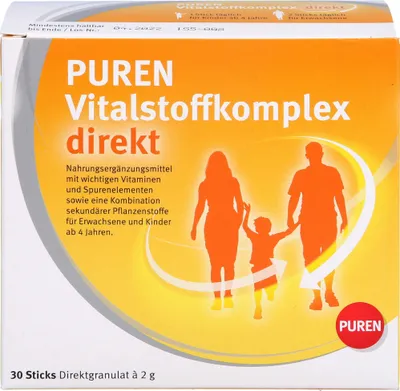 Produktbild von PUREN Vitalstoffkomplex Direktgranulat, 30 St. Beutel