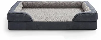 Produktbild von InAndOutdoorMatch - Orthopädisches Hundebett - XXL - Braun, KI-generiertes Bild