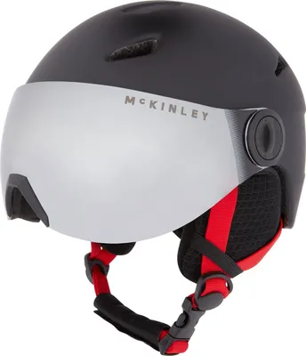 Produktbild von McKINLEY Ju.-Ski-Helm Pulse JR S2 Visor HS-016 MELANGE/WHITE MELANGE/WHITE M