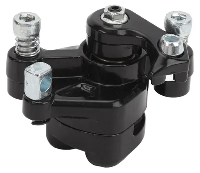 Obrázok produktu pre Kovový brzdový strmeň s roztečou otvorov 50 mm, brzdová pumpa so strmeňom a brzdovými doštičkami pre 43cc a 49cc mini PIT, terénne štvorkolky a Pocket Rocket
