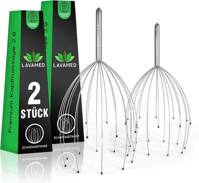 Produktbild von Famanu Kopfmassager - Entspannung für Erwachsene, Juckreizlinderung