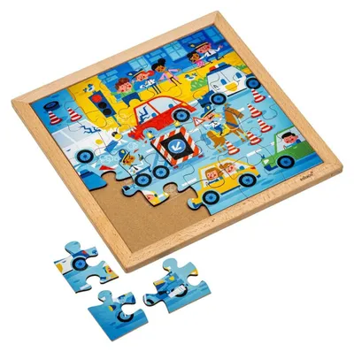 Immagine prodotto di Educo Servizi emergenza - polizia | 25 pezzi del puzzle | AZIONE