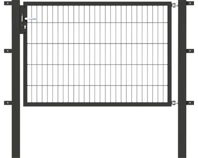 Image de Alberts 647490 Porte individuelle Flexo avec accessoires, anthracite, largeur 150 cm, hauteur 100 cm