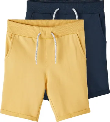 Produktbild von Name It Vermo Long Sweat Short Jungen (2er-Pack)