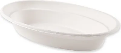 Immagine prodotto di NATUREStar 41155Schalen oval 680 ml 230 x 140 mm Zuckerrohr weiß