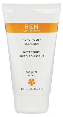 Zdjęcie produktu dla Ren Micro Polish, żel do oczyszczania i polerowania skóry twarzy, 150 ml *Produkt testowy