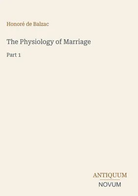 Produktbild von The Physiology of Marriage
