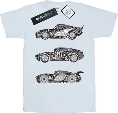 Produktbild von Disney - "Cars" T-Shirt für Damen BI16182 (XL) (Weiß)