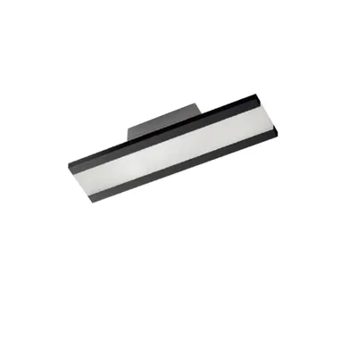 Zdjęcie produktu dla Nowoczesny kinkiet Rail Aluminium Czarny Led 34W