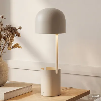 Produktbild von home24 Akku-Tischleuchte - Eisen
