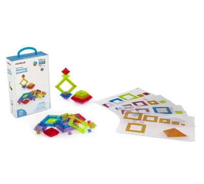 Image de Miniland Pyramides à empiler - Jouets éducatifs avec lumière pour enfants