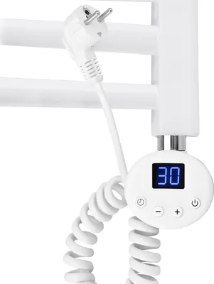 Produktbild von EMKE topné těleso s termostatem a LCD displejem 300W, topná patrona pro koupelnové radiátory Topné těleso z nerezové oceli Topná tělesa Topná tělesa pro radiátory