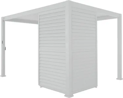 Produktbild von Lamellenwand verstellbar Mirador Classic, Deluxe 111 93 x 235 cm latte - ähnlich RAL9001