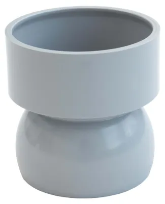 Produktbild von INEFA Bogenstück für Rohrbogen, PVC DN50 / 50mm Grau Rohrverbinder, Dachrinnenzubehör, einfache Steckmontage, Germany