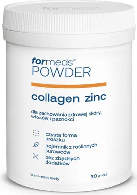 Productafbeelding van ForMeds Collageenpoeder met Zink, 30 porties