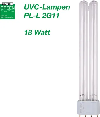 Zdjęcie produktu dla Lampa Wagner GREEN UVC 2G11 PL-L 18 W