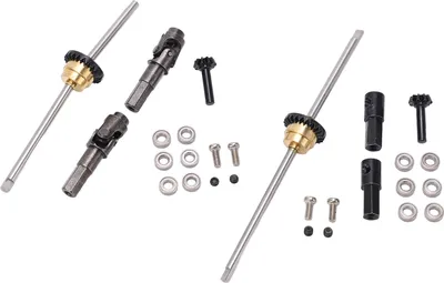Produktbild von Metall-Differenzialsatz für WPL RC-Autos 1/16, Antriebswellen-Getriebebrücke C14/B16