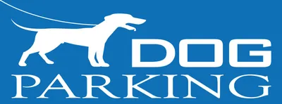 Produktbild von vianmo Holzschild 10x27 cm Dog Parking