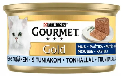Obrázek produktu pro Purina GOURMET GOLD, Dospělý jedinec, Tuňák, 85 g