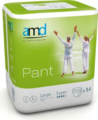 Image de AMD Pant Super Large - 1 paquet de 14 protections
