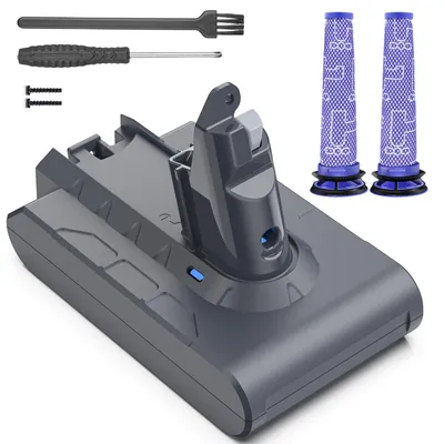 Productafbeelding van Keenstone V6 6500mAh accu voor Dyson V6 DC62, vervangende accu voor Dyson DC58 DC59 DC61