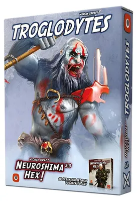 Produktbild von Neuroshima HEX 3.0 Troglodytes - Brettspiel Erweiterung - EN/PL