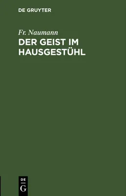 Produktbild von Der Geist im Hausgestühl