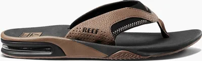 Produktbild von Reef Fanning Schwarz / Braun - Herren Hausschuhe - CI8102