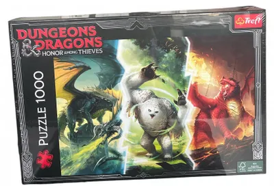 Produktbild von Trefl Puzzle Dungeons & Dragons 1000 Teile Legenden