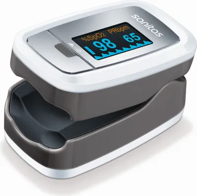 Produktbild von Sanitas SPO 18, LCD, Grau, AAA, 61 mm, 36 mm, 32 mm