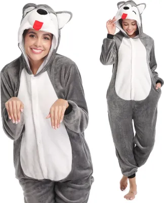 Immagine prodotto di Pigiama Kigurumi Onesie Pies Husky, taglia XL