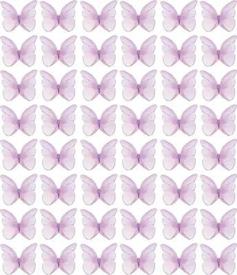 Produktbild von 40/48 Stück Kuchendekoration, Oblatenpapier, Blumen, Kuchenaufsätze, essbare Schmetterlingsblumen, Cupcake-Dekoration, Geburtstagsparty-Zubehör