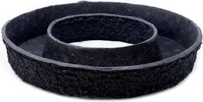 Productafbeelding van Zwarte BIOLIT Plantenring voor Bloemstukken en Tuindecoratie, Diameter 44 cm