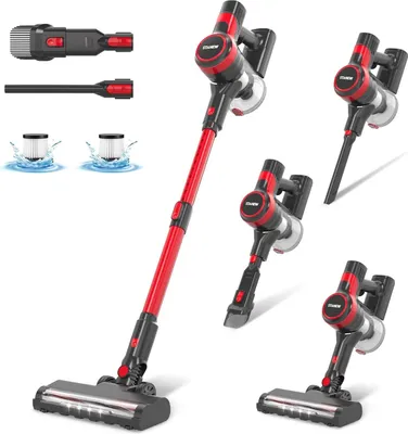 Produktbild von STANEW Akku Staubsauger, 4 in 1 Staubsauger, 150W Leichter Handstaubsauger, 22,2V Akkusauger, 40Min Laufzeit, 800ml Vacuum Cleaner