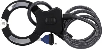 Image de FISCHER 50745 Antivol à câble FISCHER avec collier, longueur : 1.200 mm