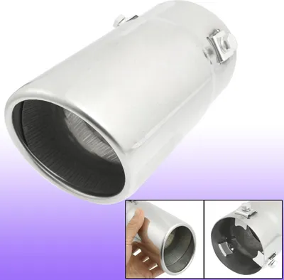 Image de Embout Pot d'échappement 70mm Inlet en Acier Inoxydable