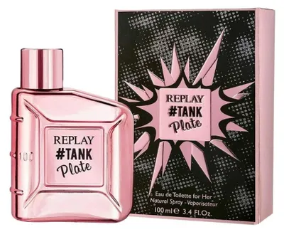 Obrázek produktu pro Replay #Tank Plate For Her EDT 30 ml – květinově ovocná vůně