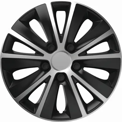 Produktbild von Z481175 Radkappen Radzierblenden EINZELN (1Stück) 13 Zoll Rapide silber-schwarz