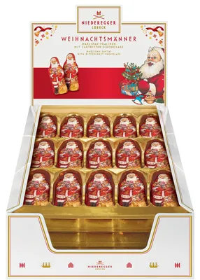 Produktbild von Niederegger Marzipan Weihnachtsmänner 75×12,5g