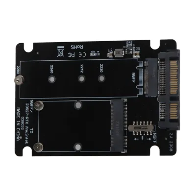 Obrázok produktu pre Adaptér SSD – vysokorýchlostný adaptér 6 Gb/s z rozhrania MSATA/M.2/NGFF na SATA – príslušenstvo pre stolné počítače