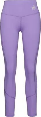 Lila Leggings für Frauen; Massone Tights von Mammut; geeignet für Sport und Freizeit.