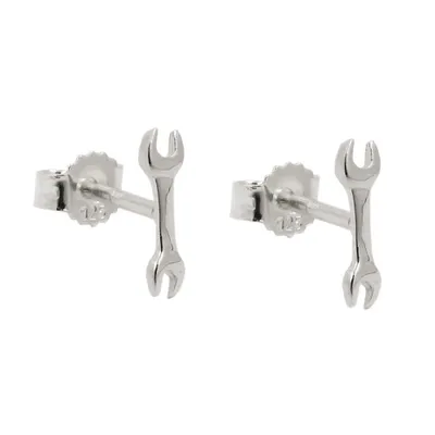 Produktbild von Ohrstecker Ohrring 86x25mm Schraubenschlüssel Silber 925 silber 8,6x2,5mm