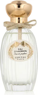 A clear studio shot of a perfume bottle.