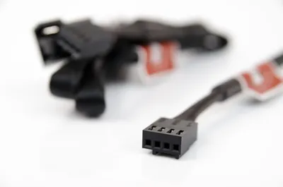 Obrázok produktu pre Noctua NA-SEC1 CHROMAX.BLACK, Predlžovací kábel, Čierna, Štvorkolíkový, Samica, Samica, 300 mm
