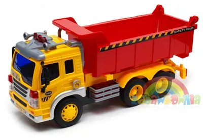 Image de Dromader Camion benne Jouet Sons Lumières 27cm
