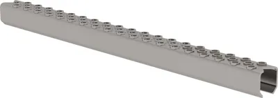 Produktbild von MUNK Lochsprosse Ø 6mm, 400mm lang, Stahl blank