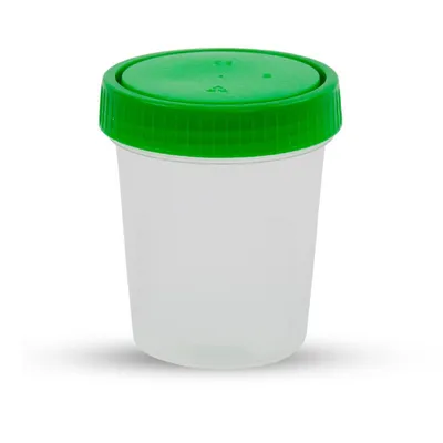 Zdjęcie produktu dla Zestaw 30 kubków do przechowywania (125 ml) z zielonymi pokrywkami