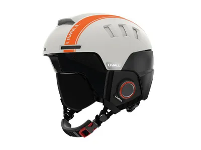 Image de Livall Livall RS1 White Large - Casque de ski intelligent - Fonction SOS - Talkie-walkie - Haut-parleur stéréo