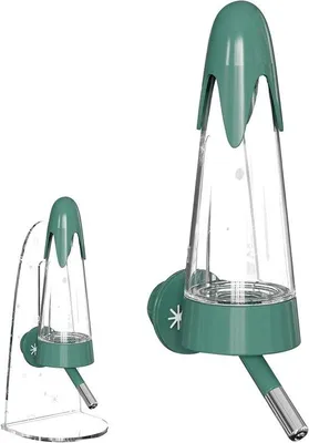 Produktbild von Trinkflasche Kleine Tiere - Wasserdispenser für Nager - 120 ml - Grün